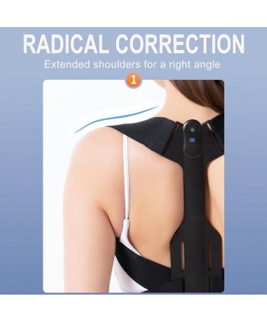 Smart Posture Corrector for Women - Adjustable Back Support Brace with LED Display & Vibration Reminder - 2022 Upgrade | Breathable Body Straightener Trainer - Buy Online on GoSupps.com