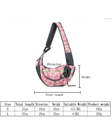 Petemoo Portable Pet Carrier Bag - Breathable Mesh Travel Tote for Dogs & Cats (up to 2.5 kg) - Red Camouflage - Buy Online on GoSupps.com