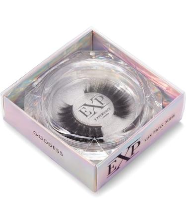 GODDESS Reusable Faux Mink False Eyelashes | Reuse 20 Times | Glue Not Included | Long Lasting Natural Lashes - 1 Pair - Buy Online on GoSupps.com