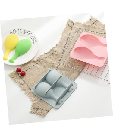 MAGICLULU 4 Pcs Sugar Mold DIY Chocolate Fondant Silicone Cake Mold for Home Pudding Mold Mold Silcone Molds Demould Silicone Candy Mold Silicone Molds DIY Baking Molds Fudge Drumstick 15.8*14.9CM x2pcs - Buy Online on GoSupps.com