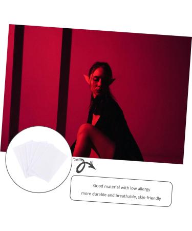 NOLITOY Waterproof Transparent Ear Back Tapes - 6 Sheets Elf Clear Earrings Cosmetics | Convenient & Durable | International Shipping - Buy Online on GoSupps.com
