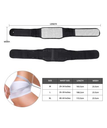 MIOBER Self-Heating Tourmaline Waist Brace | Magnetic Support Belt for Lower Back Pain Relief - International Shipping Available - Buy Online on GoSupps.com
