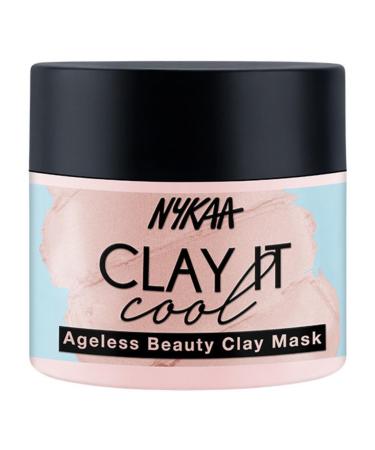 Nykaa Naturals Clay It Cool Clay Mask - Face Mask Improves Blood Circulation Provides Youthful Glow - Rich in Antioxidants - Ageless Beauty - 3.5 oz