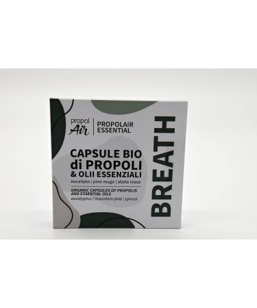 Propolis Capsules BIO with Eucalyptus, Mountain Pine & Spruce Essential Oils | Boost Immune System | For PropolAir Diffusers - Buy Online on GoSupps.com