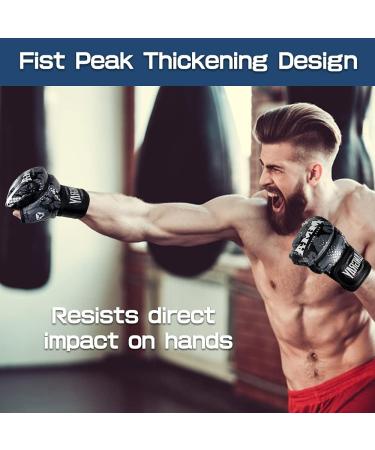 Langray MMA Gloves for Men & Women | Boxing Sparring & Training Gloves for Kickboxing Muay Thai Karate & UFC - Premium Hand Protection (10cm) - Buy Online on GoSupps.com