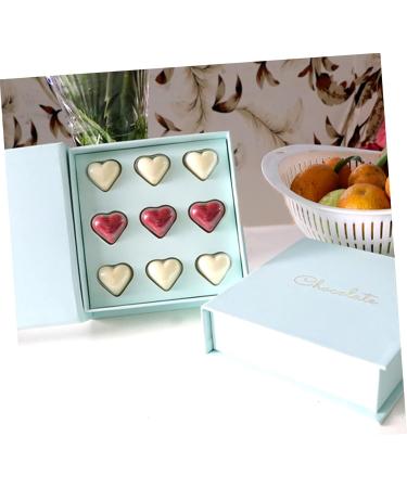 ifundom 1pc Chocolate Box Chocolate Candy Heart-Shaped Box Blue 1 count (Pack of 1) - Buy Online on GoSupps.com