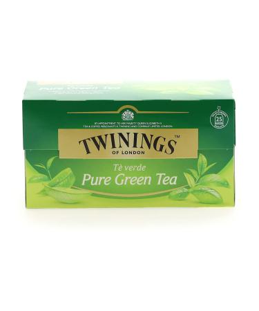 Buy Twinings Pure Green Tea High-Quality Green Tea Bags | 25 Tea Bags (50g) - Fresh Original Flavor | International Shipping - Buy Online on GoSupps.com