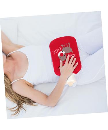 Nolitoy Christmas Heat Bottle Warmer - Cozy Knitting Cover & Sweet Gifts for Kids | Small Hot Water Bottles (32x20cm 2pcs) - Perfect Holiday Festive Gifts - Buy Online on GoSupps.com