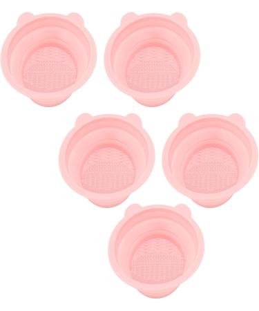 Foldable Brush Cleaner Silicone Resilient Cleaning Scrubber Bowl for Makeup Brushes Powder Puffs and Sponges with Textured Surface Soft and Gentle Compact and Portable Easy - Buy Online on GoSupps.com