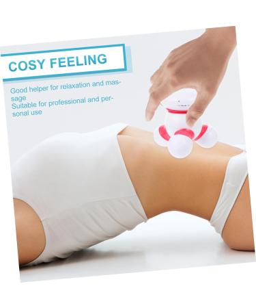 PLAFOPE Body Massager - 1 Piece Massage Instrument 9.5x9.5cm - Red | International Shipping Available - Buy Online on GoSupps.com