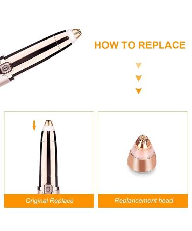 Finishing Touch Flawless Brows Eyebrow Pencil Hair Remover Replacement Head 18K Gold - 4pcs - Buy Online on GoSupps.com