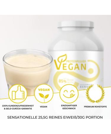 Mighty Elements Vegan Protein Powder - 1kg Banana Flavor | 85% Plant-Based Protein Gluten & Lactose-Free Ideal for Muscle Building - Buy Online on GoSupps.com