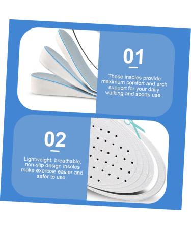 Buy MAGICLULU Heightening Shoe Pads - Shock-Absorbing Insoles for Sports & Comfort | International Shipping Available - Buy Online on GoSupps.com