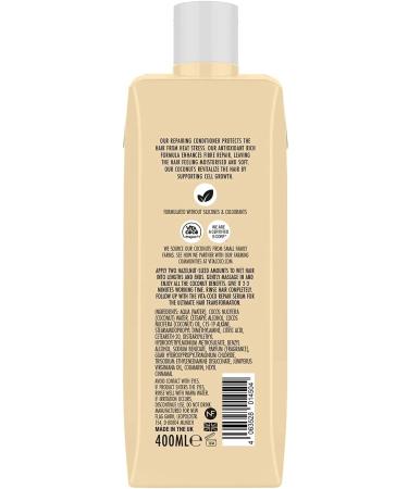 Vita Coco Coconut Conditioner Repair 400ml | 100% Natural Hair Care for Damaged Hair | Silicone & Dye Free All Hair Types - Buy Online on GoSupps.com