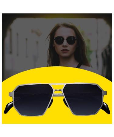 HYN Sun Glasses Lightweight and Not Easily Deformable Sunglasses Men Driving Glasses Anti-UV Protection