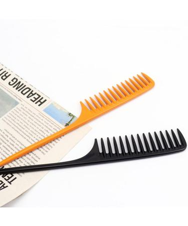 2 Pack Wide Tooth Comb Set for Wet Curly Hair - Detangling & Styling Comb for Men & Women - Anti Static & Heat Resistant - Buy Online on GoSupps.com