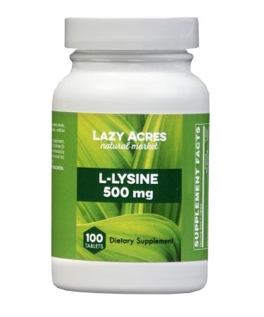 Holly Hill Health Foods L-Lysine 500 MG 100 Tablets