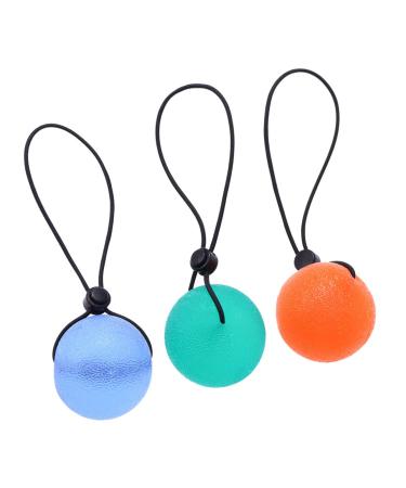 Plafope 3 STK Fitness Hand Therapy Balls Stress Balls Stress Balls Griff Balls Tool Fitness Equips Exercises Squeeze Ball Griff strengths Ball Sport Griff Ball Ball Squail Powerball