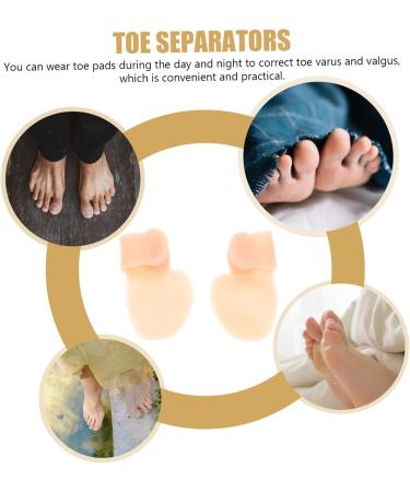 FRCOLOR 8 Pcs Little Toe Splitter Bunion Protectors - Foot Ease Device for Bunion Relief & Nail Care | International Shipping - Buy Online on GoSupps.com
