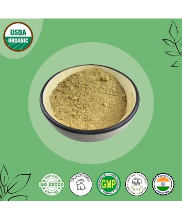 USDA Organic Brahmi Powder (Bacopa Monnieri) - 8 OZ - Promotes Learning & Hair Growth - Buy Online on GoSupps.com