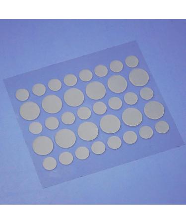 ZHIYE Pimple Patches 36 Spot Patches Hydrocolloid Patches Invisible Acne Stickers for Skin Treatment (8mm 12mm) - Buy Online on GoSupps.com