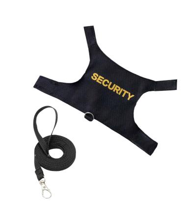 Adjustable lizards bartagame dishes and leash bare stage clothing pet security vest harvest for walks outdoors anti-loss outdoor dishes for small pets