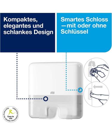 Buy Tork XPress Soft Multifold Paper Towels & Mini Dispenser Set - Premium 2-Layer White Towels Compact H2 Bundle for International Shipping - Buy Online on GoSupps.com