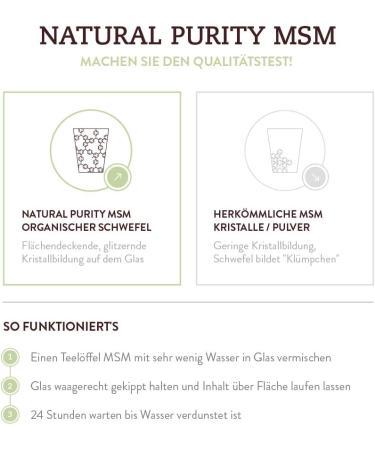 Buy MSM Organic Sulfur Crystals (99.9% Methylsulfonylmethane) - 453g Pure Crystal Form for Higher Bioavailability | International Shipping Available - Buy Online on GoSupps.com