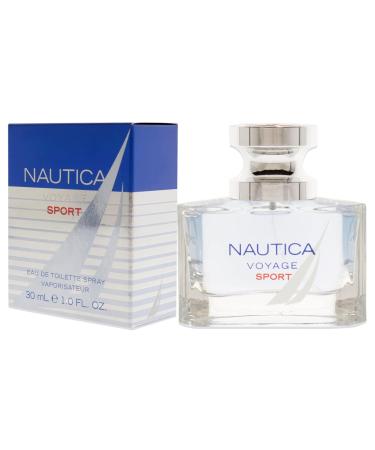 Nautica Voyage Sport Eau de Toilette Spray Vegan Formula Eau de Toilette Sophisticated Fresh Woody Blend 1.0oz. 1 Fl Oz (Pack of 1) - Buy Online on GoSupps.com