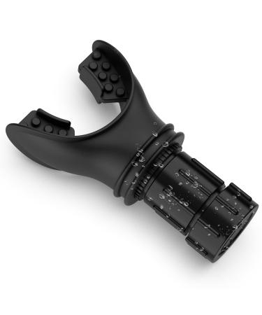 Exerciser Trainer Adjustable Resistance for Muscle Training to Improve Fitness & Strength Easy to Use & Clean Black