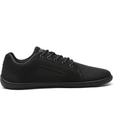 Saguaro Unisex Knit Barefoot Shoes - Minimalistic Soft & Convenient with Wide Toe Box | Size 36-46 Black - Buy Online on GoSupps.com