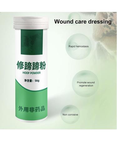 Cow Feet Powder Lightweight Convenient HL Q33 Cow Feet Healing Powder 3.25Oz Safety Plastic Effective Clean Equine Hoof Cleanser Cow Hoof Health Repair Regenerated Powder - Buy Online on GoSupps.com