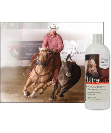 UltraCruz Shampooing quin l'avoine pour chevaux 32 onces - Buy Online on GoSupps.com