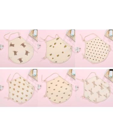 4-Layer Newborn Feeding Cloth Drooling Bib for Baby | High-Absorbent Baby Navel Guard Protectors | Infant Shower Gift| Easy Cleaning & Drying - Buy Online on GoSupps.com