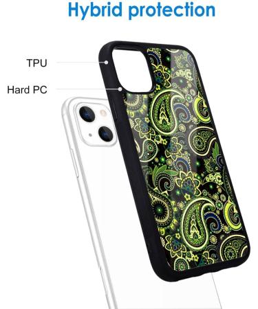 Idocolors Retro Pattern Phone Case Compatible with iPhone 15 Abstract Printted Design Durable Firm Protection Case Shockproof Dustproof Soft TPU Bumper Scratch Resistant Cover for iPhone 15 iPhone 15 Flower-h - Buy Online on GoSupps.com