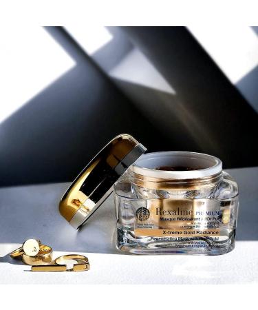 Rexaline Premium X-treme Gold Radiance Regenerating Mask With Pure Gold 50ml Scented - Buy Online on GoSupps.com