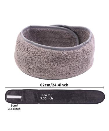 Simnice 6-Piece Spa Facial Headbands for Women - Adjustable Terry Cloth Head Wraps for Makeup, Shower, Bath, and Sports - Buy Online on GoSupps.com