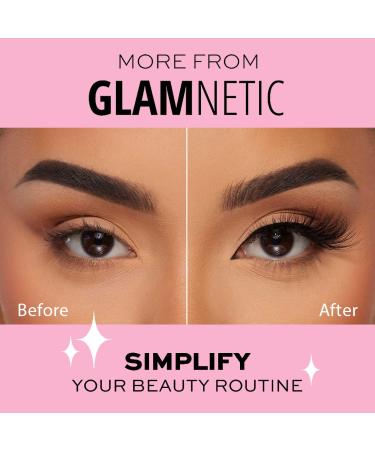 Magnetic Eyelashes - Luxe Lash | Reusable Faux Mink Fiber Lashes | Natural Look Comfortable Long Cat Eye Style | Up to 60 Uses - Buy Online on GoSupps.com