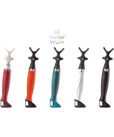 Buy Toothbat WOW Dental Floss Holder - Perfect for Interdental Cleaning & Oral Hygiene - White - International Shipping Available - Buy Online on GoSupps.com