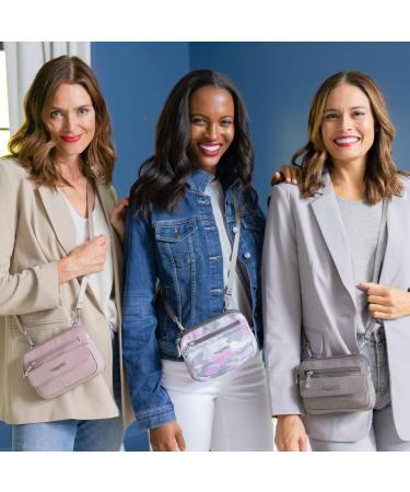 Baggallini Modern Everywhere Mini One Size Sterling Shimmer - Buy Online on GoSupps.com