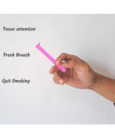 3-Pack Chewable Essential Oil Breath Sticks -Focus attention Aromatherapy Fresh Breath Stop Smoking Chew Stick Chewable Breather Quit Smoking - Buy Online on GoSupps.com