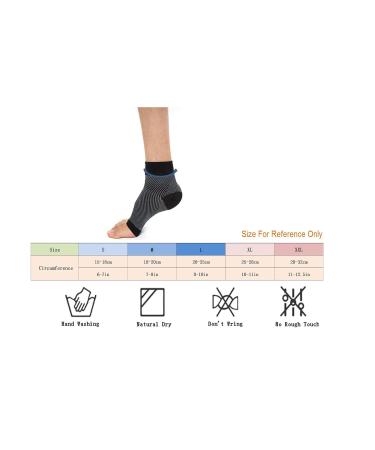 Compression Foot Sleeves for Men & Women - Best Plantar Fasciitis Socks for Pain Relief & Arch Support Large Coppery HJL004C - Buy Online on GoSupps.com