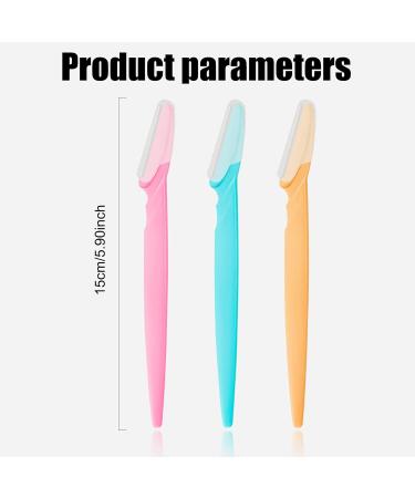 30 Pack Women's Facial Razors | Eyebrow Shapers & Exfoliating Razors for Women & Men - International Shipping Available - Buy Online on GoSupps.com
