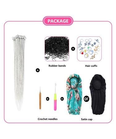 Shop Dsoar 0.6cm Handmade Synthetic Dreadlock Extensions - 20 Inch 20 Strand Crochet Hair Soft Hip-Hop Style - Color 61# | International Shipping Available - Buy Online on GoSupps.com