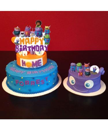 Home Movie Birthday Party Cake Topper 37Pcs Home Movie-Themed Birthday Party Supplies Cartoon Adventure Theme Cupcake Decorations for Kids - Buy Online on GoSupps.com