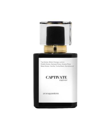 CAPTIVATE | Inspired by D. POISON | Pheromone Perfume for Women | Extrait De Parfum | Long Lasting Dupe Clone Essential Oils Fragrance | Perfume De Mujer | (50 ml / 1.7 Fl Oz) 1.7 Fl Oz (Pack of 1)