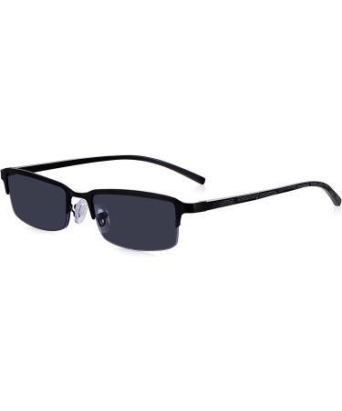 Buy Read Optics Reading Glasses for Men | Non-Prescription Semi-Casual +2.0 Black Frames | Stylish & Comfortable All-Day Wear - Buy Online on GoSupps.com