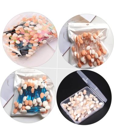 Housoutil 120pcs Double Ended Eye Shadow Stick Eyeshadow Stick Eyeshadow Sponge Eyeshadow Applicator Eye Patch - Buy Online on GoSupps.com