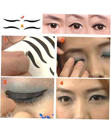 minkissy 240 Pairs Cat Eye Eyeliner Stickers Temporary Eye Liner Eyeline Tape Reusable Eyelid Stickers Eye Make- up Stickers Eye Make-up Stickers Double Eyelid Smoky - Buy Online on GoSupps.com