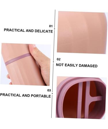Minkissy 2pcs Travel Wash Cup & Toothbrush Mug - Bathroom Accessories & Toothbrush Case for International Shipping - Buy Online on GoSupps.com